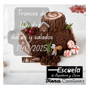Troncos de Navidad: dulces y salados 17/12/2025