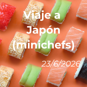 Viaje a Japón (minichefs) 23/6/2026