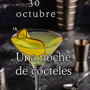 Coctelería 30/10/2026