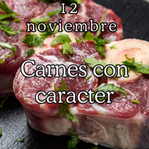 Carnes con caracter 12/11/2026