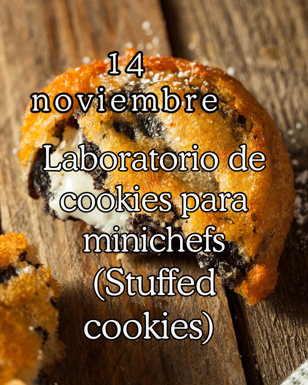 Laboratorio de cookies para minichefs 14/11/2026